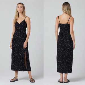 Saltwater Luxe: Dotted Space Sonnie Midi Tank Dress
